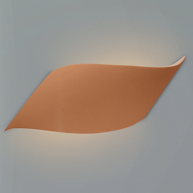 Ambiance - Wave LED ADA Wall Sconce - Adobe, Adobe