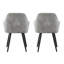 Aliauna 47cm H Upholstered Metal Armchair-1053906946