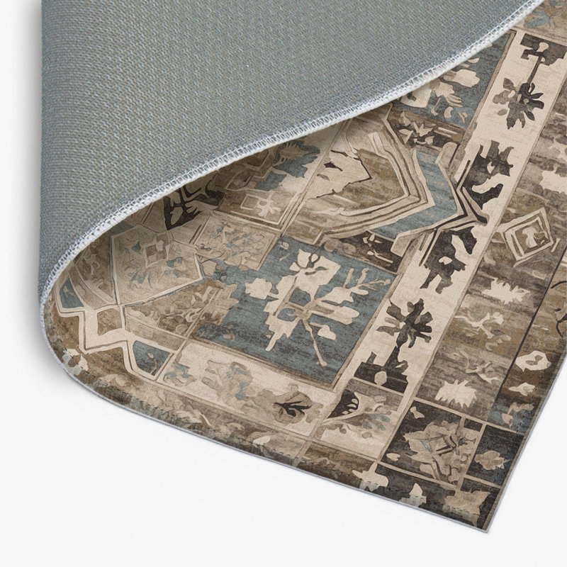 Tapis intérieur et extérieur Ethereal Heirloom, Rectangle 9 pi x 12 pi