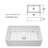 30'' L Single Bowl Fireclay Kitchen Sink-90134321