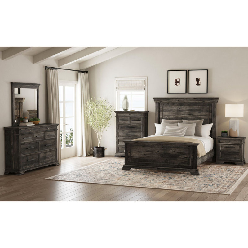Ensemble de chambre à coucher 5 pièces Dree, Très grand