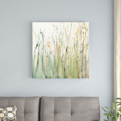 «Spring Grasses I» par Avery Tillmon, reproduction d'art sur toile tendue