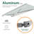 Patio Awning  Sunshade Canopy with Half-Cassette for Manual Retractable Awnings-1808313198