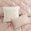 Ensemble d'édredon capitonné 7 pièces Blush King