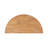 Canvey Half Moon Solid Wood Floating Table Shelf-286678855