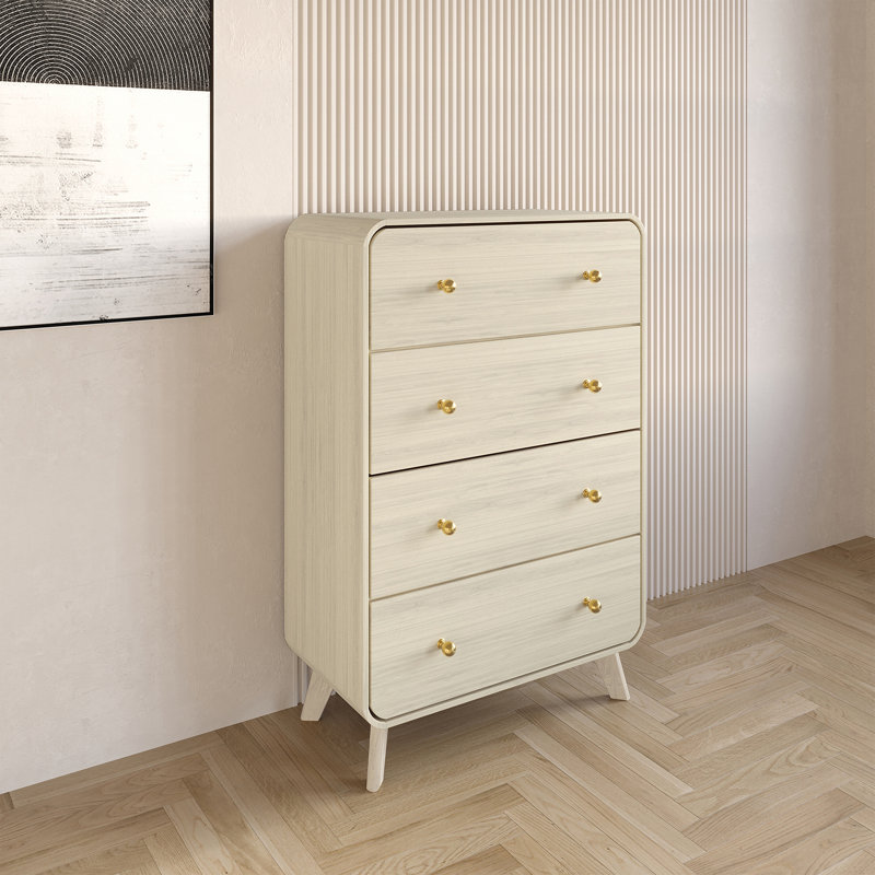 Commode 4 tiroirs , Naturel