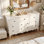 Commode 47 po avec tiroirs en bois Abson