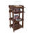 4 Tier Record Player Stand Turntable Stand Table with Record Storage Vinyl Record Storage Console Cabinet Modern Record Storage End Table Vinyl Holder Display Shelf for Bedroom Living Room