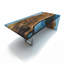 Feronia Walnut Wood Dining Table-805951350