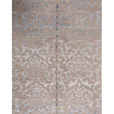 La Ciel Wool Damask Indoor Rug