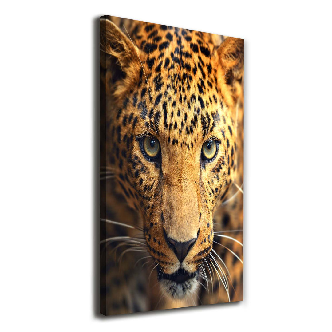 Leopard - Kunstdrucke auf Leinwand - Wrapped Canvas