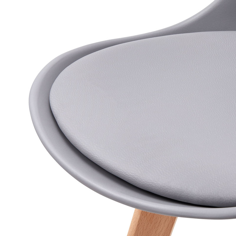 Knutsford Kitchen Dining Chair, Grey, 2