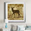 Country Deer - peinture encadrée-120275809-120275808