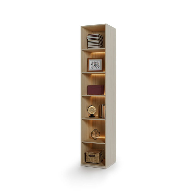 231cm H x 46cm W Composite Bookcase
