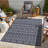 Sunshine GC_HAR2019 Blue 5 Ft. 3 In. X 7 Ft. 3 In. Indoor/Outdoor Area Rug-441703827