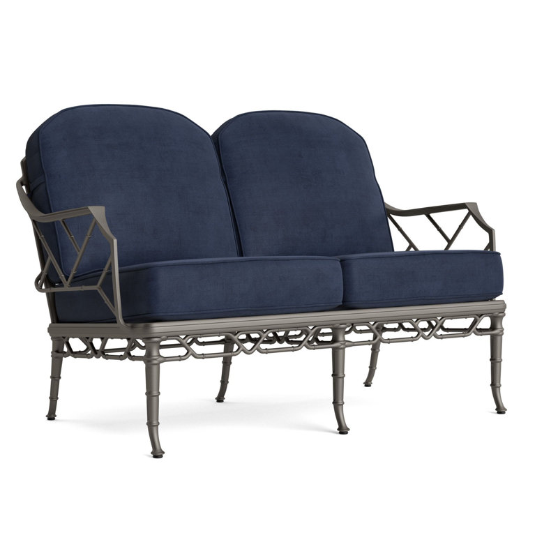 Calcutta Outdoor 2 - Seat Loveseat, Fusion Neptune, Mica