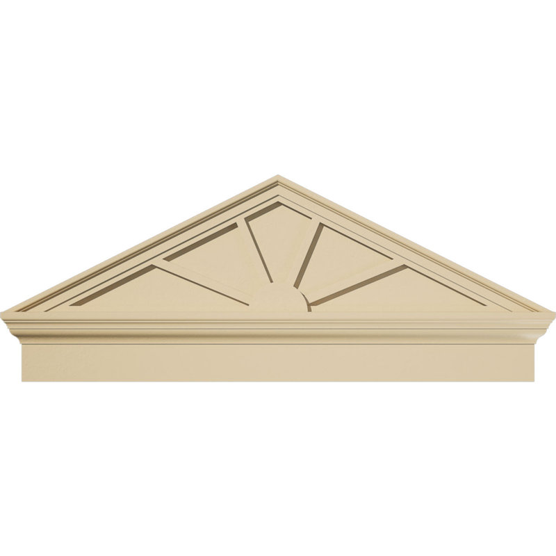 Fronton en uréthane Signature, 44 po x 17,875 po x 2,75 po, Combinaison, 4 rayons
