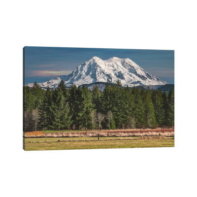 " Mt Rainier Winter Of 2020 " by Louis Ruth