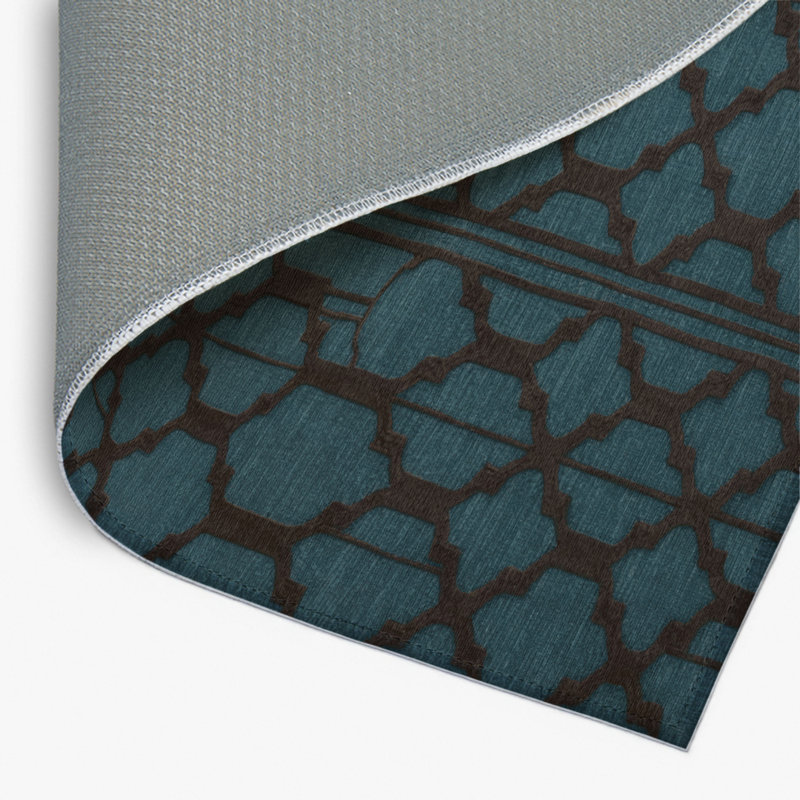 Tapis vert intérieur et extérieur Trellis, Rectangle 4pi x 6 pi