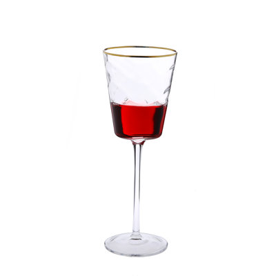 Batton Stainless Steel Wine Glass Set