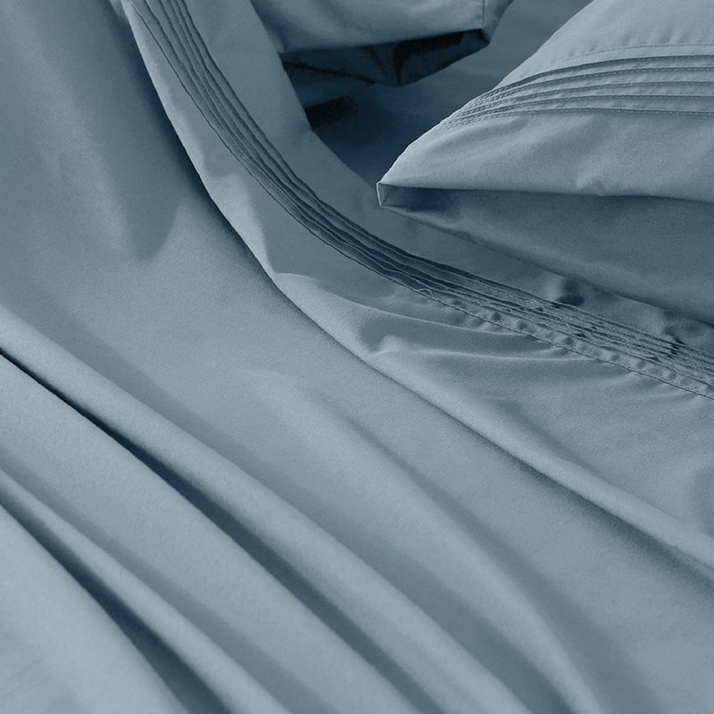 Bedsure Deep Pocket Sheet Set - Fits Mattresses Up to 21 Inches Thick -  GentleSoft Bed Sheet set, Moisture Wicking, Soft & Cooling Bed Sheet & Pillowcases, Easy & Secure Fit