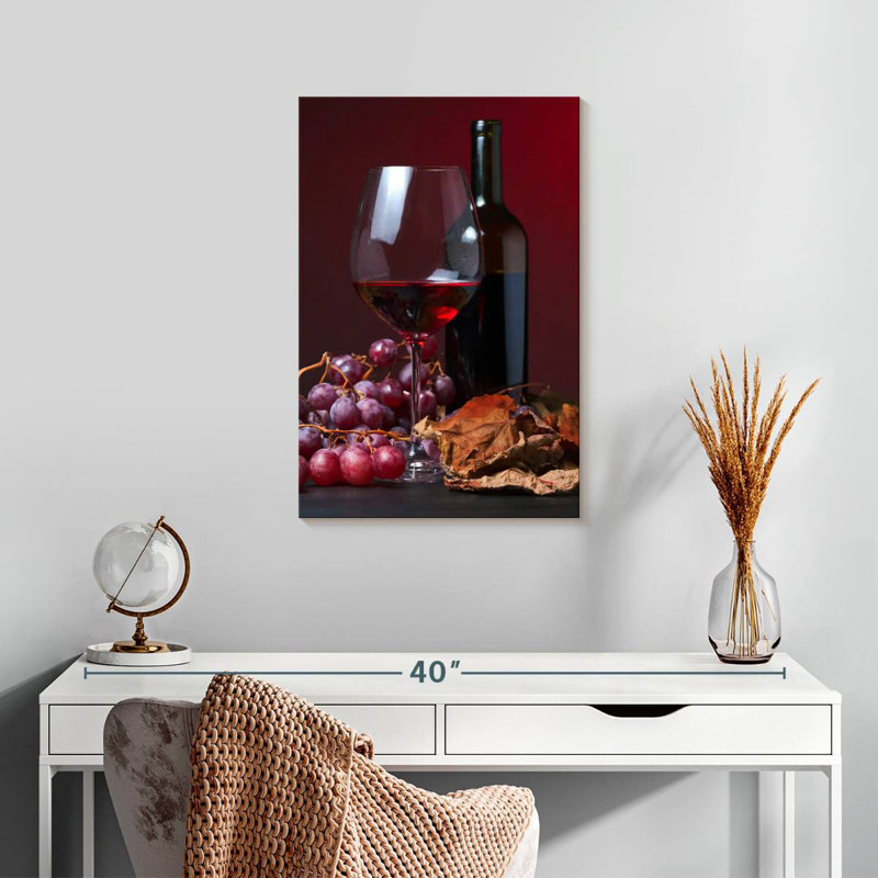 Yarlin Autumn Red Wine, 24" H x 16" W
