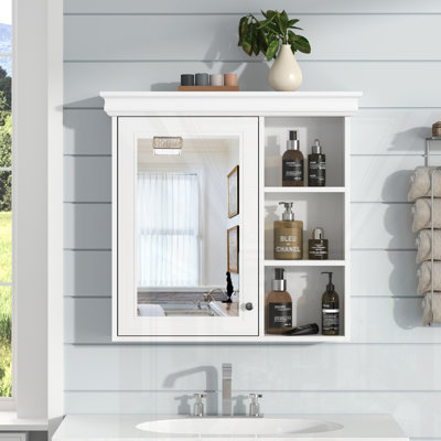 Armoire de rangement murale avec rangement