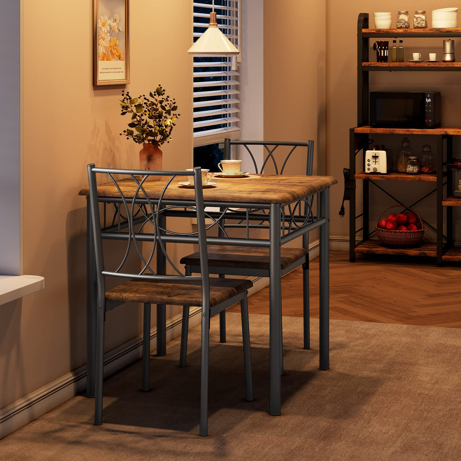 17 Stories 3 - Piece Dining Set | Wayfair