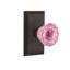 Studio Plate with Crystal Pink Door Knob-1539713334