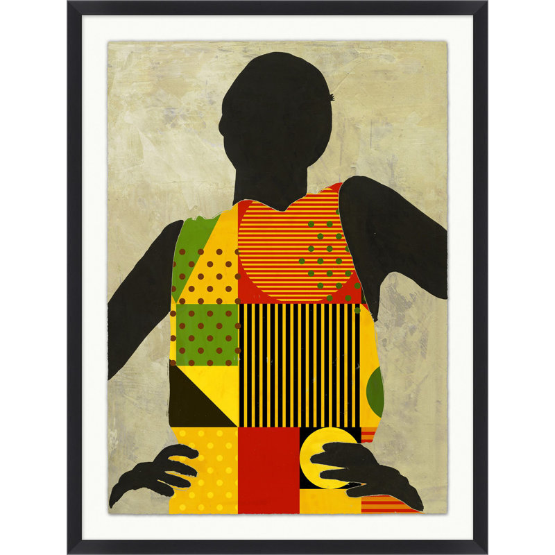 Kente Silhouette 2 Wall Art & Signage by Lillian August