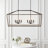 Denahi 8 - Light Oil Rubbed Bronze Kitchen Island Pendant