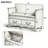 Shoe Bench With Removable Cushion And Hidden Storage, Gas Spring Lid For Easy Access, Vintage Design Entryway Seating.-795117405