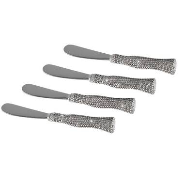 Shirleyan Design Burnt Black Pastry Fork 4 PCS. Set 17 Stories