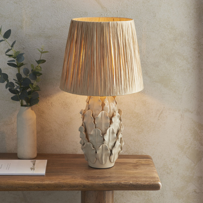 Layered Leaf Table Lamp