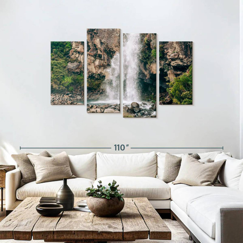 Cascade d'Alvord, H 48 po x l 75 po