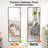 Full Length Mirror Full Body Floor Mirror Standing Hanging Or Leaning Wall Mirror Bedroom Cloakroom in-355429882-356312237