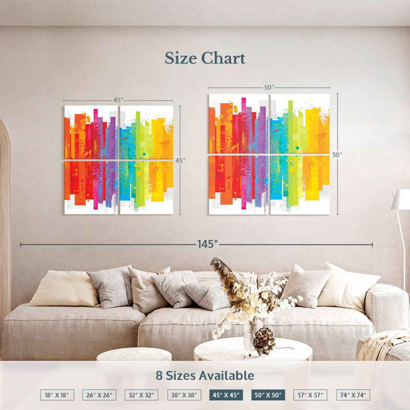 Kirara grunge abstrait arc-en-ciel