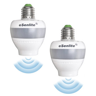 Monteur de luminaire de conversion activé par capteur de mouvement Radar (Ensemble de 2)