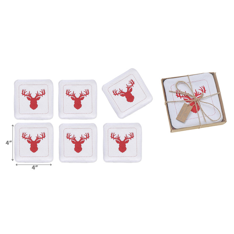 6 sous-verres 6 pièces