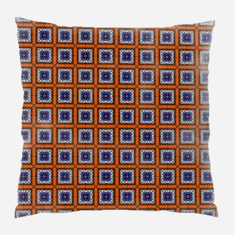 Coussin décoratif tile