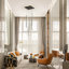 Cocoon 6 - Light Unique Rectangle LED Dimmable Pendant Long Staircase Chandelier