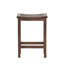 Hauteur de comptoir d'extérieur en bois de 2, conception rustique, lambris pour fonction, cadre en H massif, bois, lambris, style,