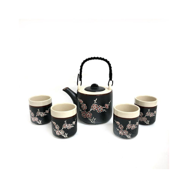Ensemble de thé en porcelaine de porcelaine pour 4 personnes Arent