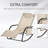 Daidre Outdoor Metal Chaise Lounge-945242427