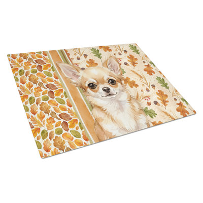 Planche à découper en verre Faw Chihuahua