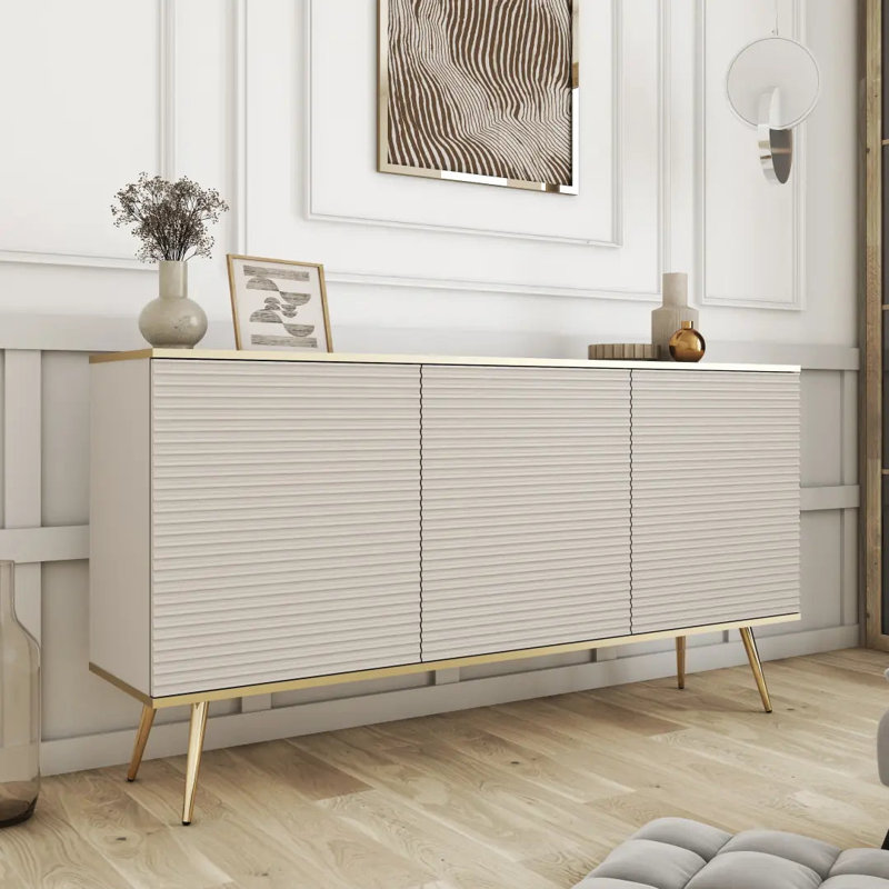 Moro Display Stand, Beige