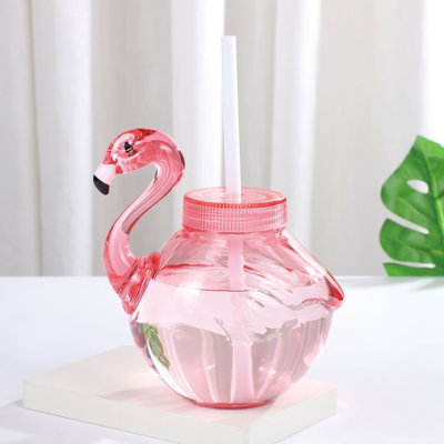 6-Piece Flamingo 17oz Tumbler