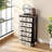 High cabinet painted art drawer accent chest