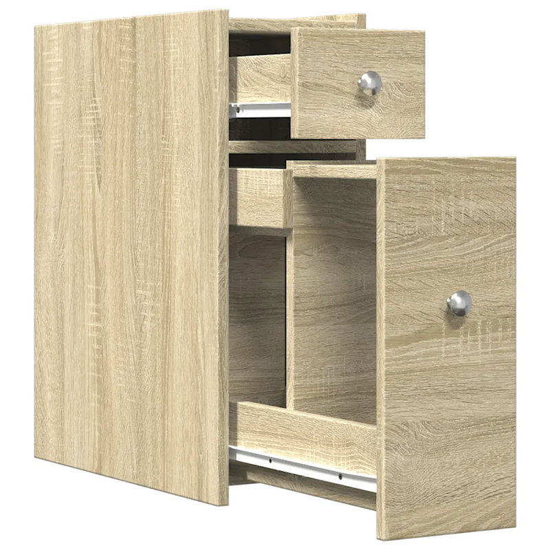 Arsis Bathroom Cabinet, Sonoma Oak