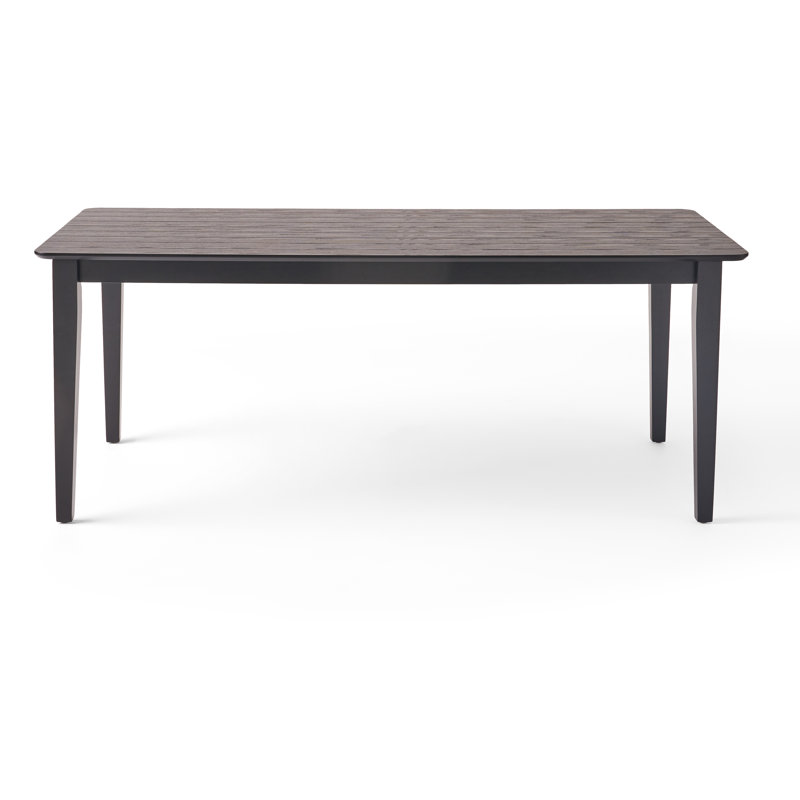Table de salle à manger, table de salle à manger, table de salle à manger Caysen Anastassios, Noir, noir, noir, noir